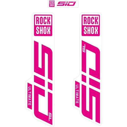 2021 ROCK SHOX SID SL Fork Sticker, Clear Bottom / no bottom for MTB Mountian Bike Bicycle Cycling Decals
