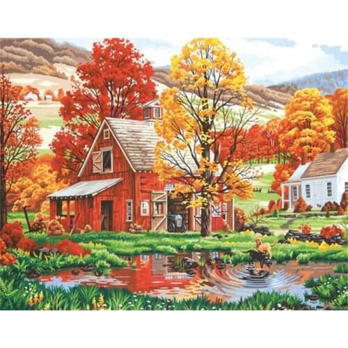 AMTMBS Paintings By Numbers Landscapes