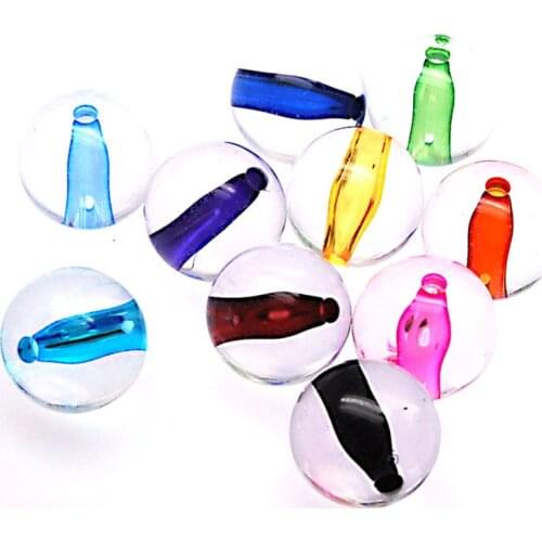 Beads,loose acrylic beads12mm round inside color plastic beads,random mixed color