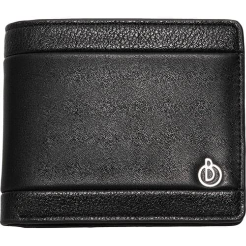 Business Bifold Men Black Wallets 2020 Hot Mens Short Wallet Vintage Male Small Purse Leather Man Purses Coin Purse Card Holder