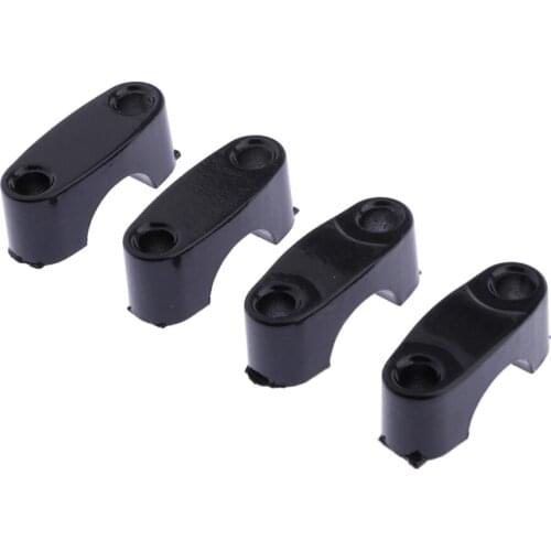 MagiDeal 22mm Black CNC Alloy Handlebar Riser Mount Clamp Adapter Universal Handle Bar Clamp Adapter Riser Taper