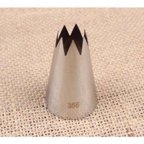 356# Stainless Steel Cream Cupcake Pastry Nozzles Cake Decorating Icing Piping Tips Baking Tools