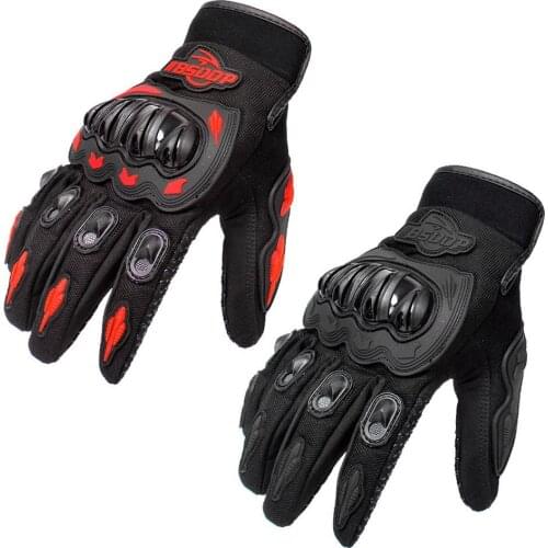 Motorcycle Motocross Racing Protection Gloves Full Finger Non Slip Hard Shell Mesh Cloth Lycra Unisex winter windproof Gloves