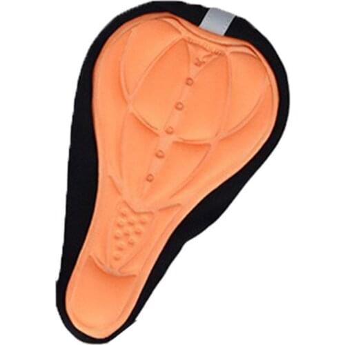 3D Soft Replacement Bicycle Seat Cover Thicken Padded Bike Saddle Cushion Riding E56D