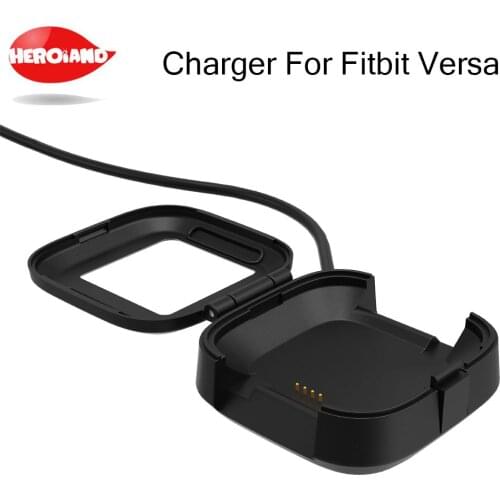 NEW 2 In 1 USB Charging Cable Power Charger Dock Station Cradle 1M Length Charging Adapter For Fitbit Versa Smart Watch