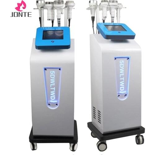 80k Ultrasonic Cavitation System 5D Carving Instrument Vacuum Slimming Machine Fat Reducing 6 in 1