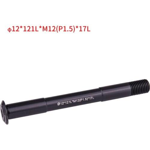 Bicycle Thru Axle Bike Quick Release Hubs Tube Shaft Skewers Rear Axle 171/173/175mm * M12x1.0 M12x1.5 M12x1.75 Bike Thru Axle