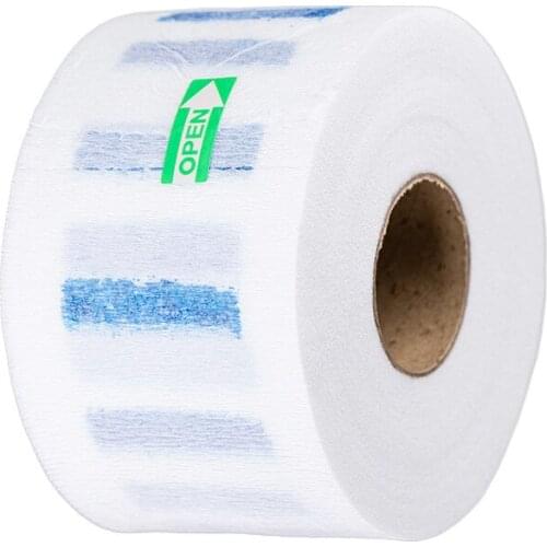 1Roll Neck Paper Covering Disposable Salon Barber Hair Dresser Neck Paper Roll Cutting Dressing Hairdressing Collar Accessory