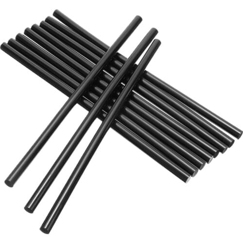 10pcs 7x190mm Black Hot Melt Glue Sticks For Electric Glue Gun Craft Album Alloy Accessories Car Dent Paintless Removal Hand