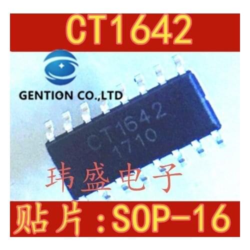 20PCS Control chip CT1642D CT1642 SOP16 LED digital tube driver in stock 100% new and original