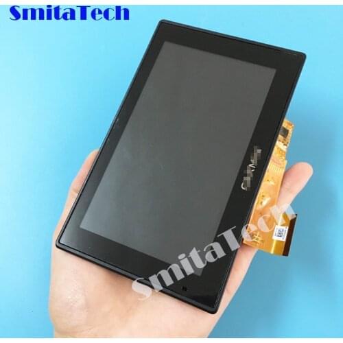 5.0" for GARMIN DriveSmart 50 LMT-D LCD display with capacitive touch screen with front frame GPS Navigation panel ZD050NA-05E