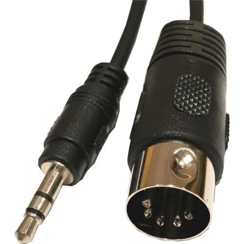 Din 5Pin Plug 5 pin Male to 3.5mm Stereo Jack Plug Audio Cable 0.5m 1.5m 2m 3m