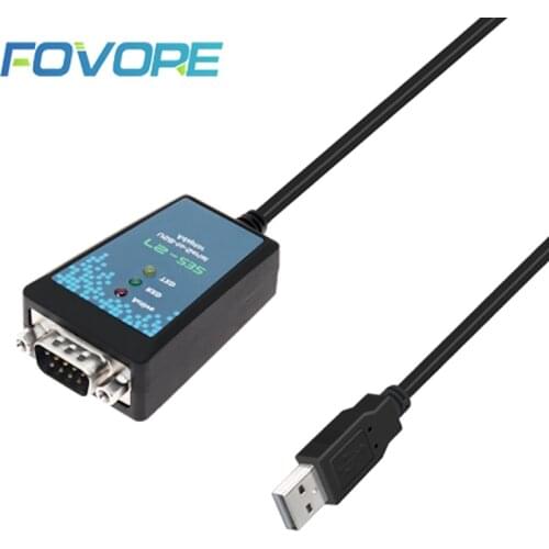 USB to RS232 COM Port Serial DB9 9Pin Cable Adapter FTDI232 Chipset for Windows 7 8.1 XP Vista Mac OS USB RS232 COM