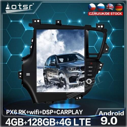 128G Android 10.0 DSP Car Radio Multimedia Video Player For Kia K5 Optima 2011-2015 Navigation GPS Screen 2 din Autoradio