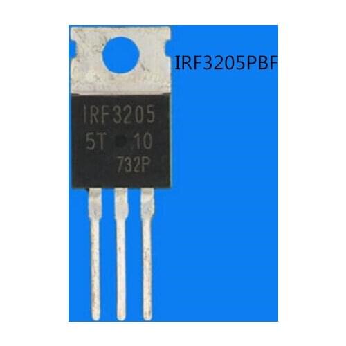 Free shipping 50PCS/LOT IRF3205PBF IRF3205 TO-220 IRF3205PBF 55V 110A 200W
