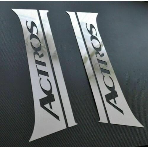 Mercedes ACTROS MP4 2013+ Chrome Door Pillar Trim 2 door 4 pieces S.Steel