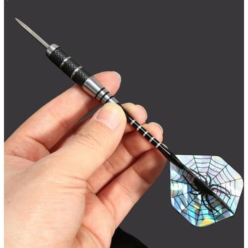 New 3pcs/Set 22g Professional Tungsten Steel Needle Darts With Flights Sports Shafts Dart Darts Tip E4L6