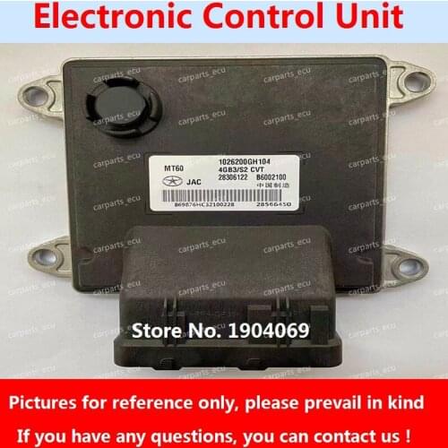 Engine Computer Board B6002100 1026200GH104 MT22 ECU B6001285 1026301GD210 28404677 28478103 For JAC Car