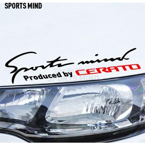 Customizable Reflective Automobiles car Sticker Decal Exterior Accessories Car Styling For kia cerato accessories