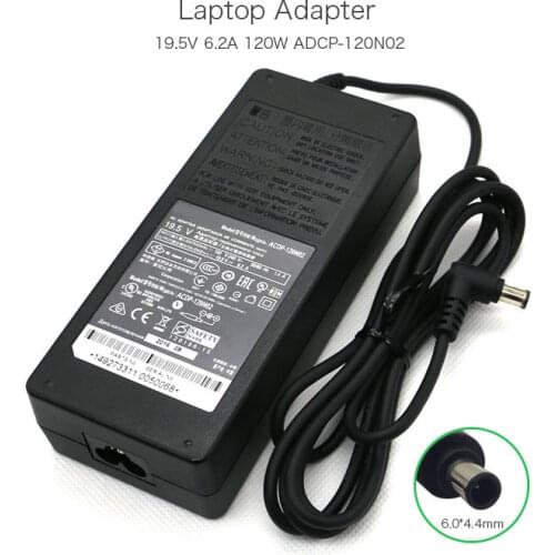 Genuine 19.5V 6.2A 6.0*4.4mm 120W AC Adapter Charger for Sony TV adapter KDL-50W790B LED ACDP-120N02 ACDP-120N01