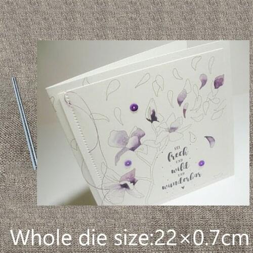 New Design Craft Metal Cutting Die cut dies 2pcs Edge of the paper decoration scrapbook Album Paper Card Craft Embossing die cut