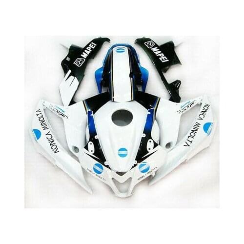 Wotefusi Bodywork Fairing ABS Painted Full Set For 2007 2008 Honda CBR 600RR F5 (A)