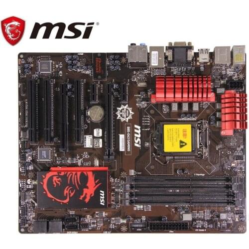 Original motherboard MSI B85-G43 GAMING LGA 1150 DDR3 boards 32GB USB2.0 USB3.0 I3 I5 I7 B85 used Desktop Motherboard