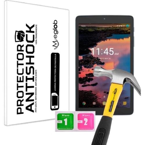 Screen protector Anti-Shock Anti-scratch Anti-Shatter compatible with Tablet Alcatel A30 8