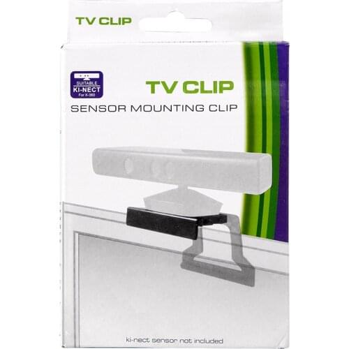 Mini Adjustable TV Clip Clamp Mount Stand Holder for Microsoft Xbox 360 Kinect Sensor Support for Movement Sensors