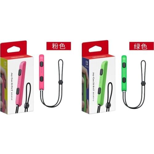 10Pair/Lot Original Animals Crossing Left and Right Wrist Strap For Nintend Switch Joycon YX-1323
