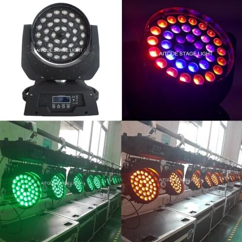 4pcs Stage lighting china lyre wash dmx led moving 36x15w rgbwa zoom led moving head wash light copy robe robin 600