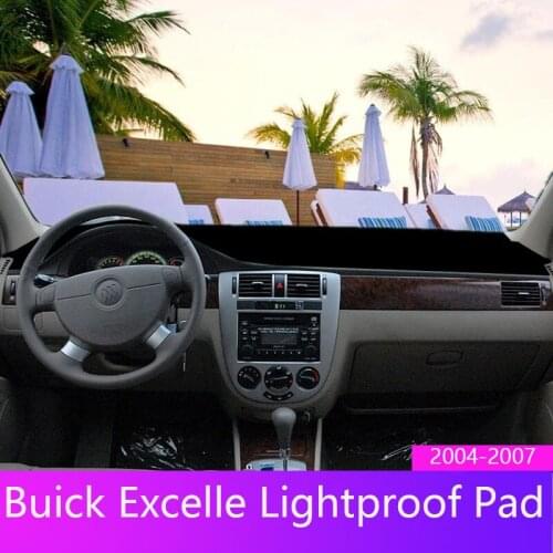 For Buick Excelle Dash Board Light-proof Pad Center Console Sunshade and Heat Insulation Sun Protection Pad Car Accessories