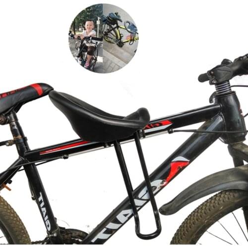Universal Front Mounted Child Bike Seat Mountain Bike Front Seat Mat Children Baby Bicycle Safety Chair Seat Saddle Carrier