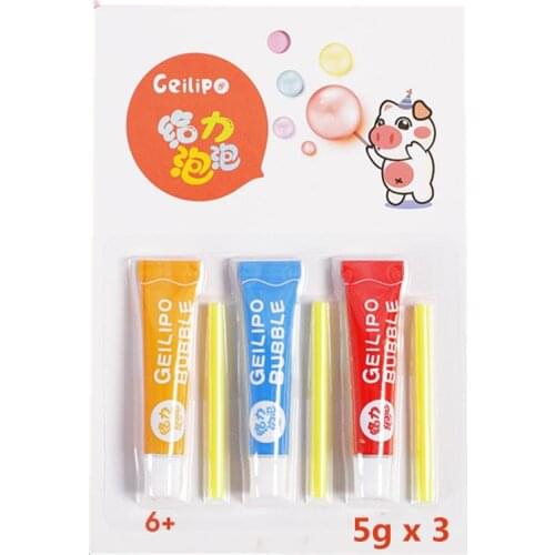 Magic Bubble Glue Toy Blowing Colorful Bubble Ball Plastic Balloon Won't Burst Safe For Kids Boys Girls Gift