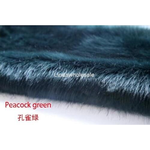 High-grade Dye tip faux fox fur,felt cloth plush fabric,1 yard/pcs