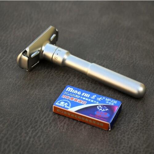 2021 Universal type Alloy Safety Razor For Men Adjustable Close Shaving Classic Double Edge Razors box