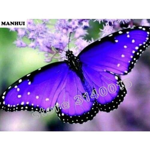 Diy Diamond painting Butterfly 3D square drill Diamond mosaic pasted full cross stitch Crafts Home Decoration ABC354