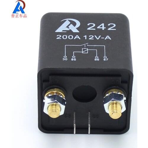 10PCS) Heavy Duty 12V 24V DC Relay 200A 300A Automotive Switch car relays
