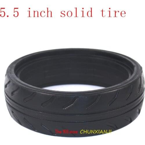 Free shipping good quality 5.5 inch solid tire 5.5" tubeless tyre fits Electric Balanced Car Electric Scooter Baby Carrier