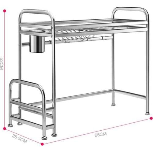 Pantry Etagere Organisateur Malzemeleri Escurreplatos Stainless Steel Cuisine Mutfak Cocina Organizador Rack Kitchen Organizer
