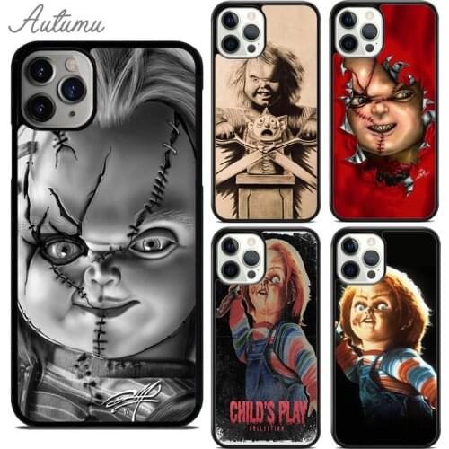 Horror Movie CHUCKY Phone Case for iPhone 11 12 Pro Max mini X XR XS SE 2020 5 6S 7 8 Plus Samsung Galaxy S8 S9 S10 Cover shell