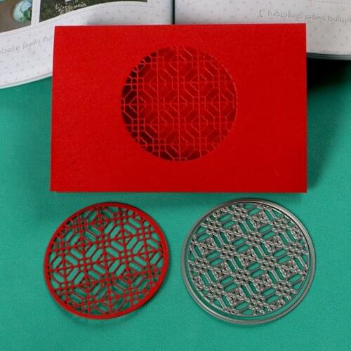 DUOFEN METAL CUTTING DIES Chinese New Year decoration pattern stencil DIY Scrapbook Paper Album 2019 new