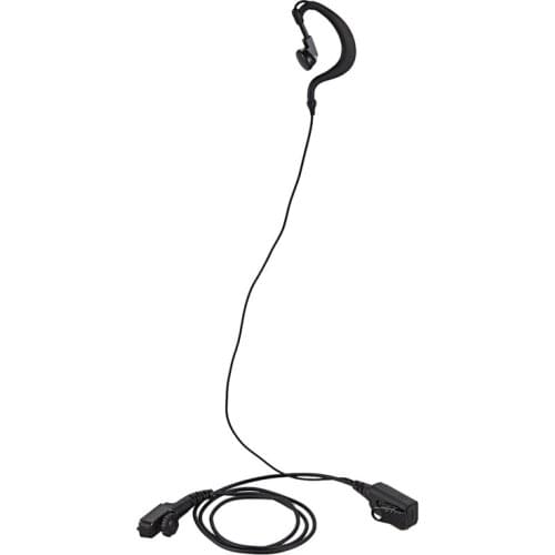 G Shape Earpiece Headset With Big Ptt For Hytera Radio Pd580 Pd700 Pd780 Pt580H