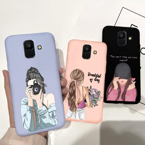 Fashion Case For Samsung Galaxy A6 2018 Cover A6 Plus 2018 Soft TPU Phone Case For Samsung A6+ A6 Plus A 6 A7 A9 2018 A605 Funda