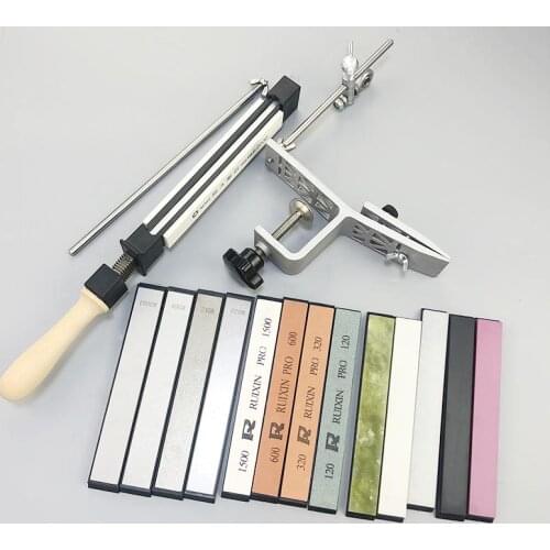 Set Ruixin Fixed Angle Sharpener Sharpening Tool Sharpener Accessories Sharpening Whetstone Diamond Polishing Stone Sharpener