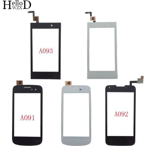 Mobile Touch Screen Panel For Micromax A091 A092 A093 Touch Screen Front Glass Digitizer Panel Lens Sensor 3M Glue Wipes