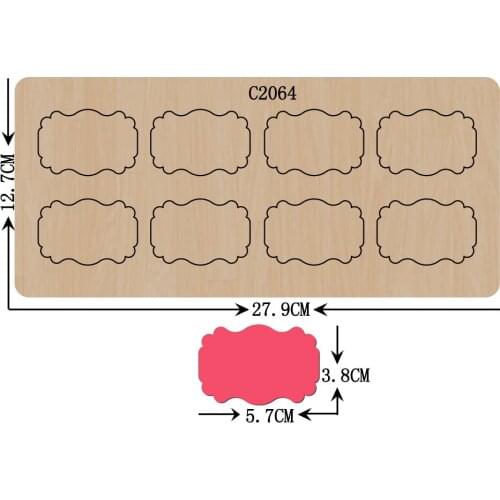 New Card Wooden die Scrapbooking C2064 Cutting Dies