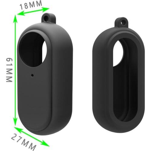 Anti-Shake Anti-scratch Case Soft Silicone Camera Protective Cover Sleeve for Insta360 GO 2 Camera Accessories