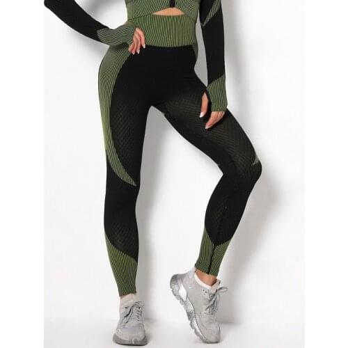 High Waist Yoga Pants Seamless Leggings Sport Women Fitness Gym Clothing Running Trousers Push Up Tights Workout Leggings