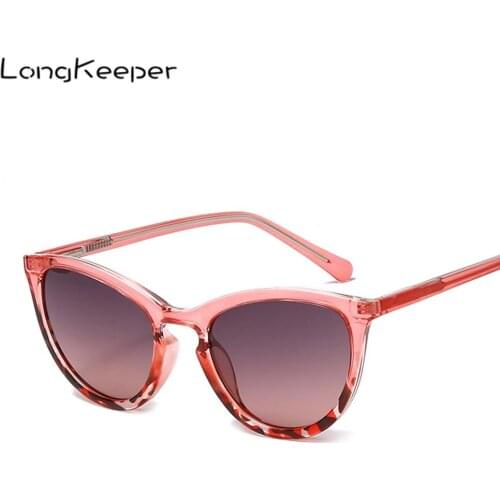 Fashion Cat Eye Sunglasses Women Men Brand Designer Vintage Gradient Pink Sun Glasses Female Travel Eyewear Oculos Feminino